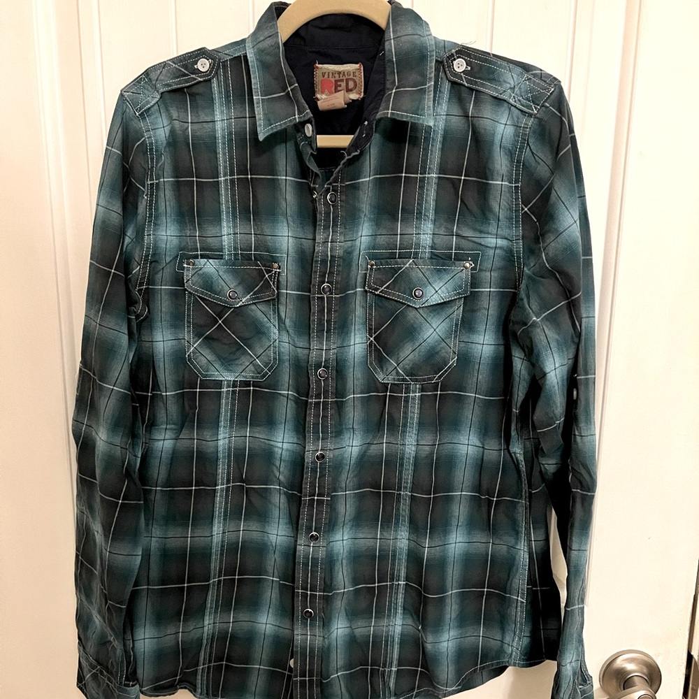 Men’s Long Sleeve Button Down Shirt